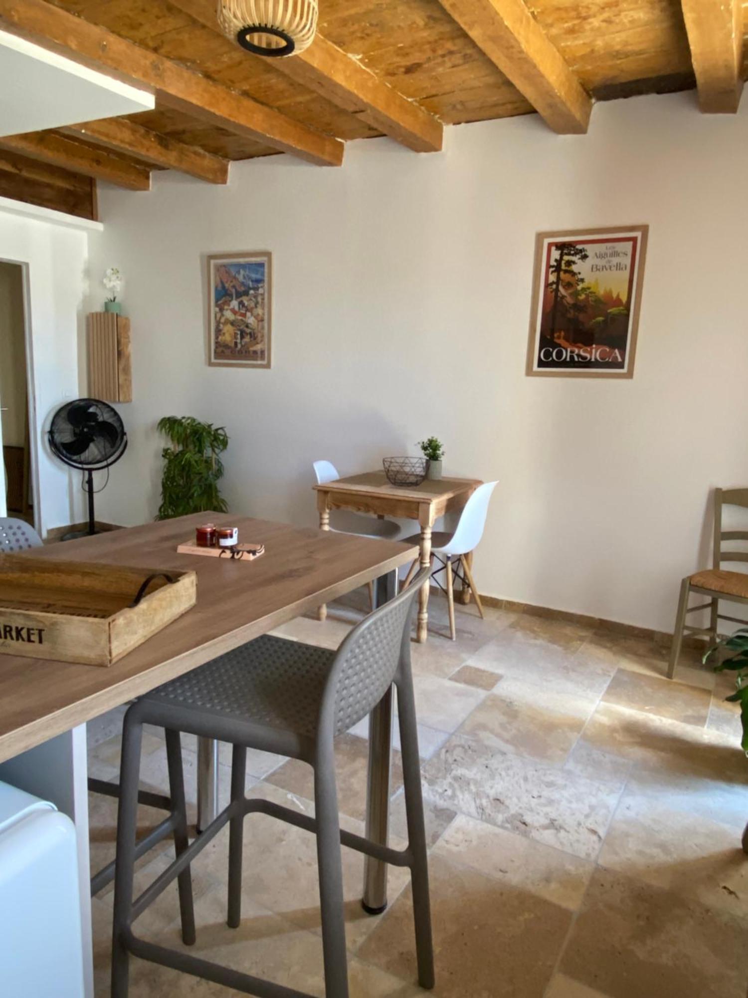 Tres Beau Studio Avec Terrasse Zonza Exterior foto